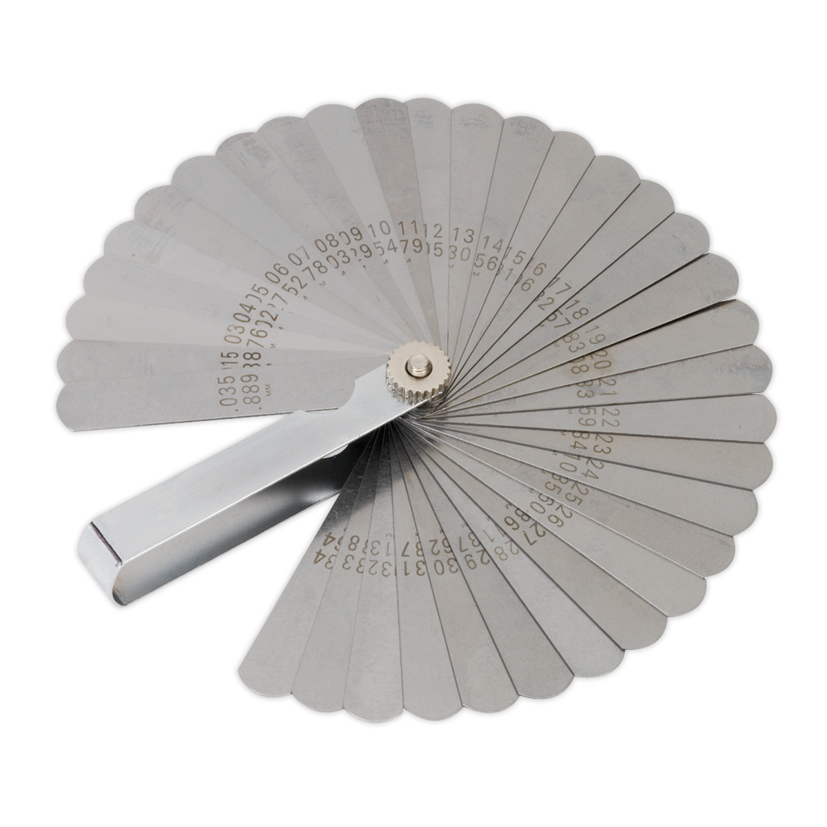 Sealey VS512 35 Blade Feeler Gauge - Dual Marked