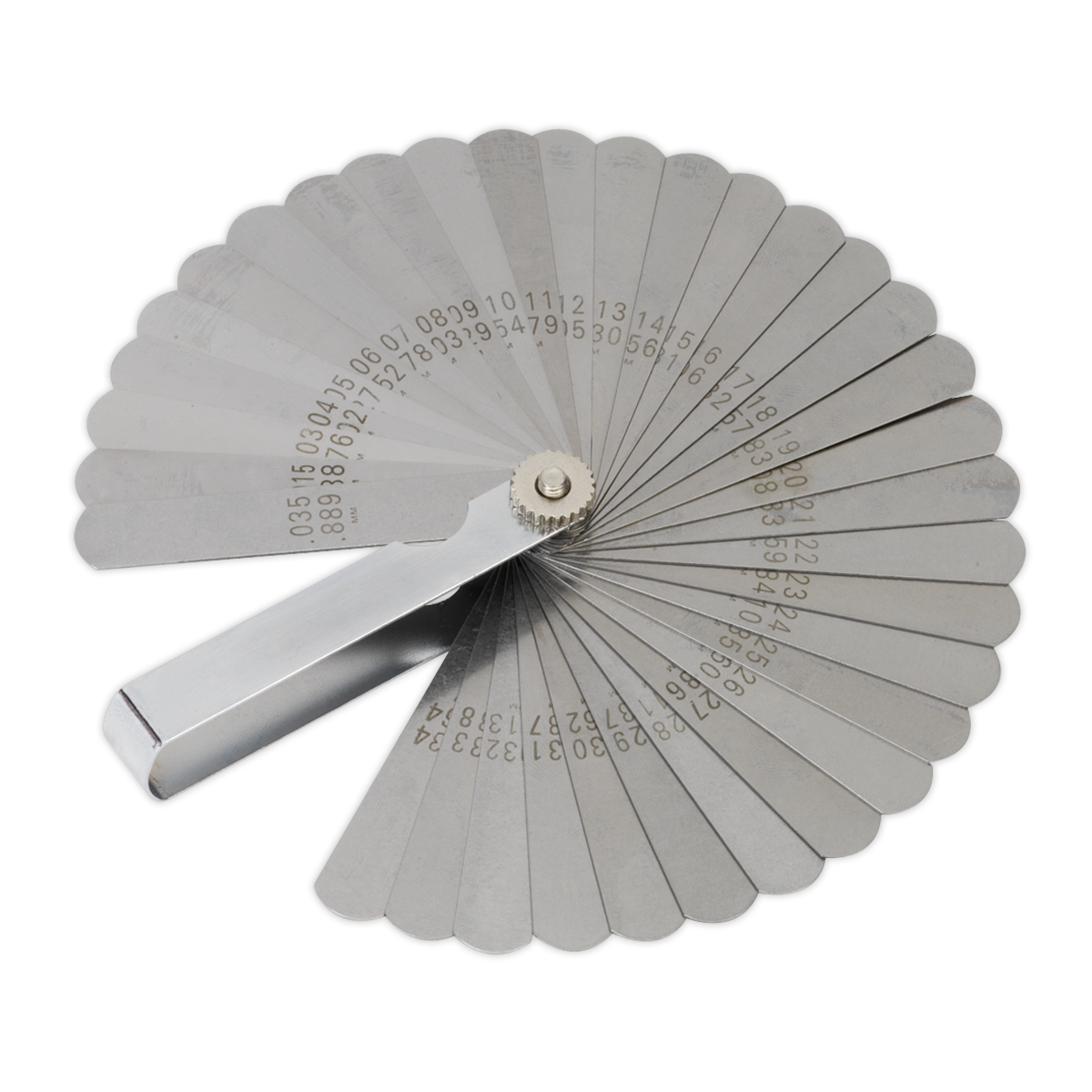 Sealey VS512 35 Blade Feeler Gauge - Dual Marked