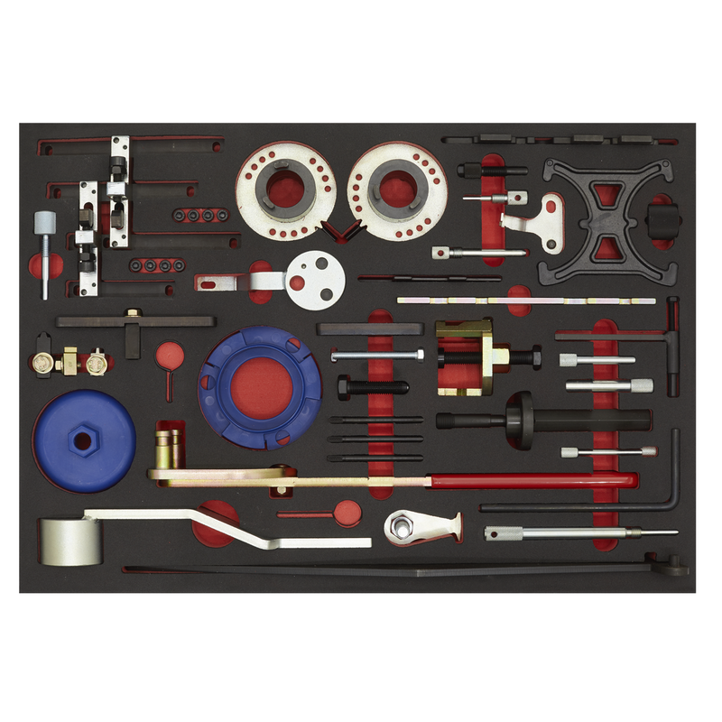Sealey VS5200MK 36pc Diesel & Petrol Master Timing Tool Kit - for Ford - Belt/Chain Drive