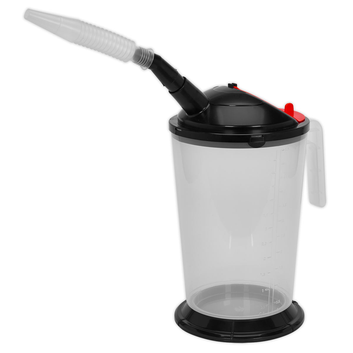 Sealey VS563 5L Measuring Jug with Flexible Spout