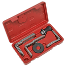 Sealey VS6421 9pc Fuel Tank Sender Spanner Set 24mm Hex Drive