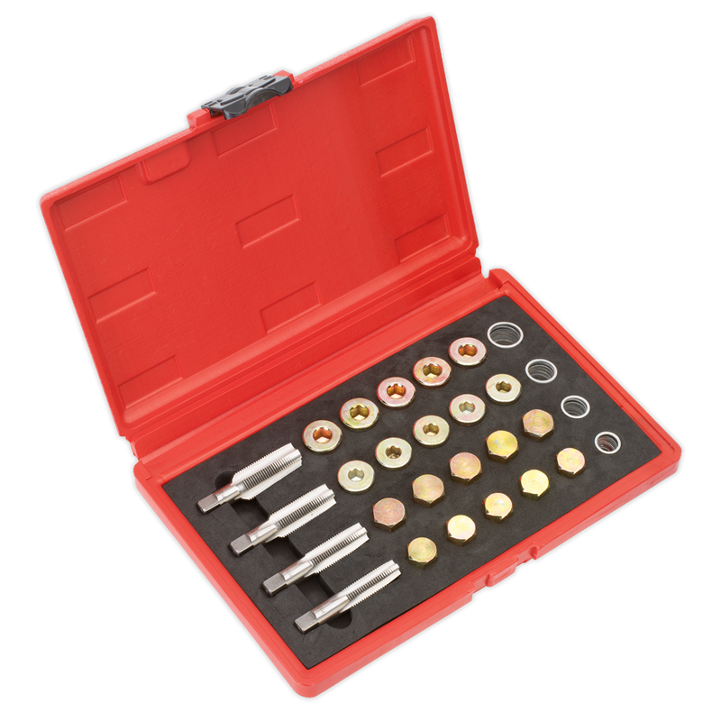 Sealey VS660 Drain Plug Thread Repair Set