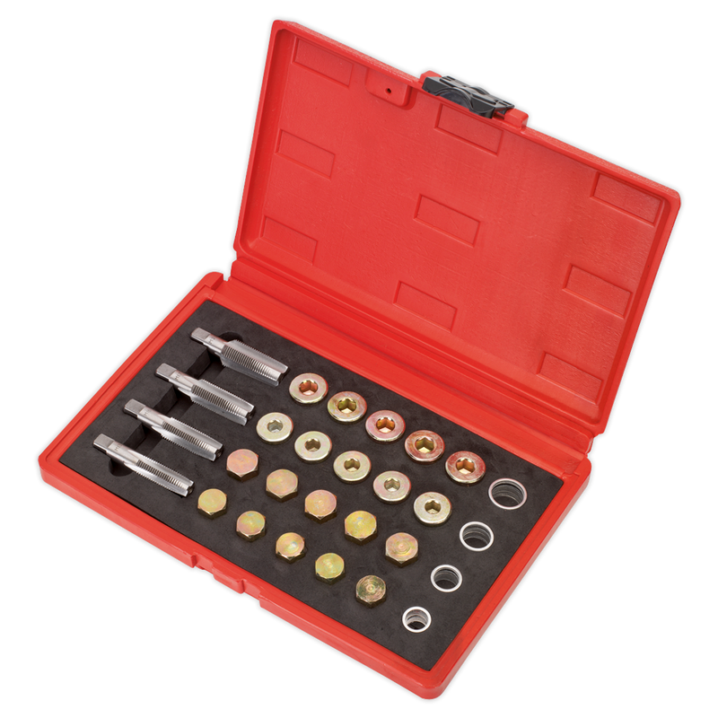Sealey VS660 Drain Plug Thread Repair Set