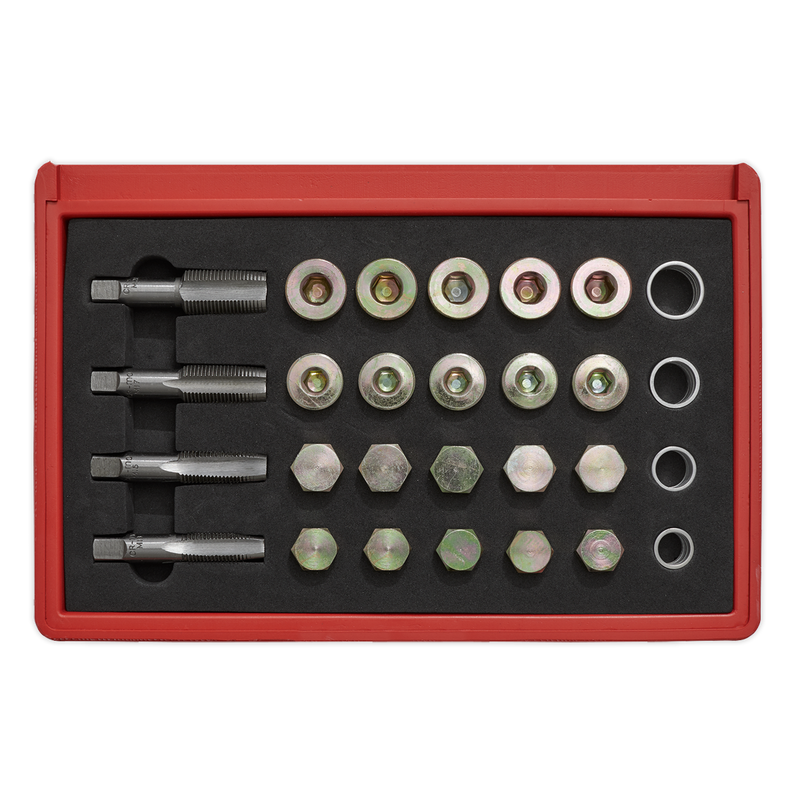 Sealey VS660 Drain Plug Thread Repair Set