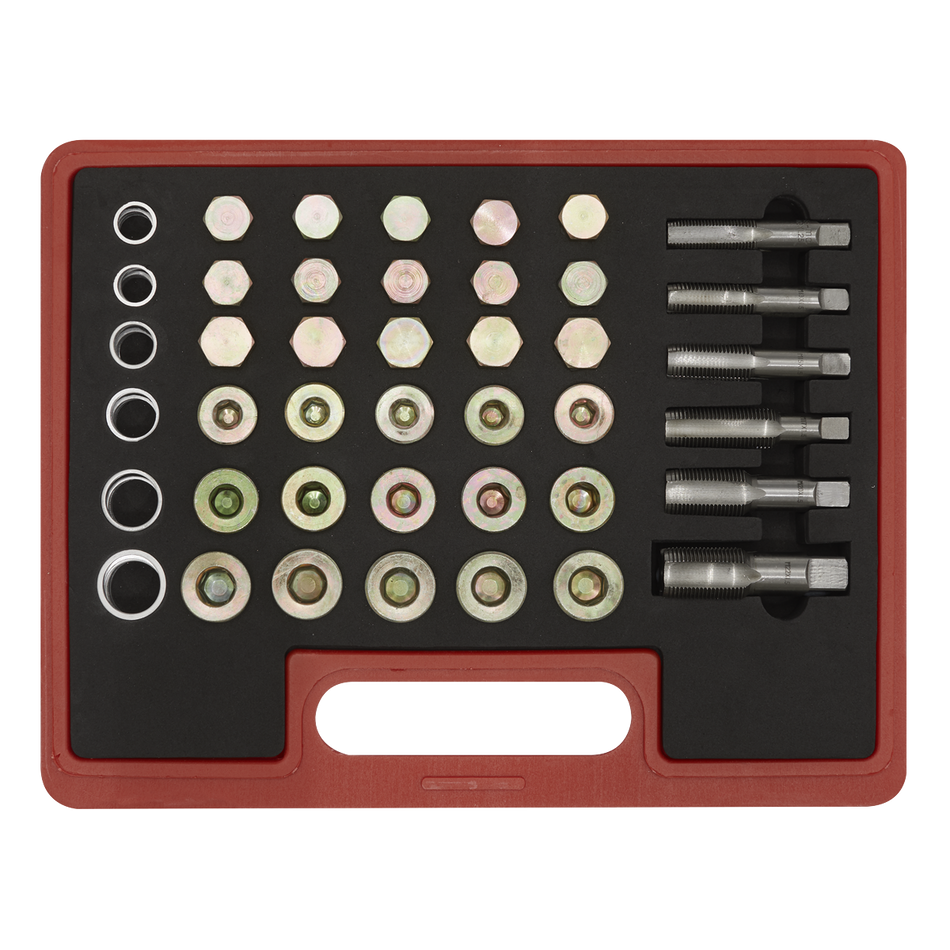 Sealey VS661 Oil Drain Plug Master Thread Repair Set