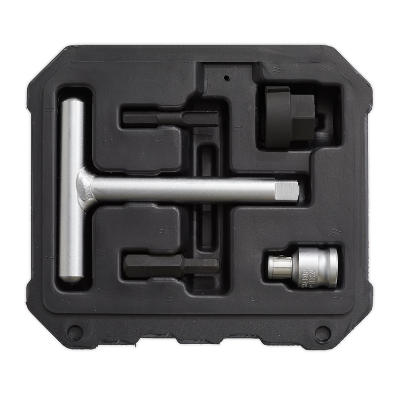 Sealey VS673 5pc Plastic Oil Drain Plug Driver Kit