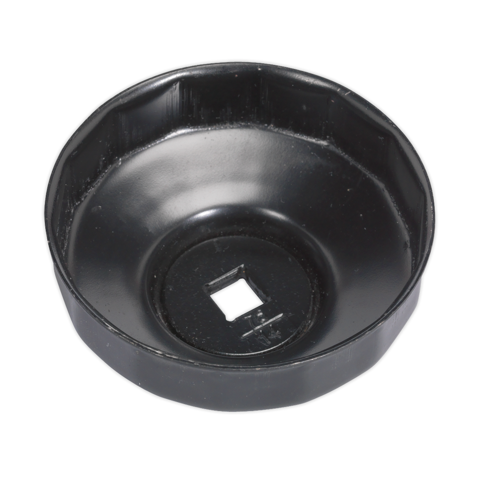 Sealey VS7006.V2-06 76mm Oil Filter Cap Wrench 14 Flutes - BMW, Champion, Mercedes, Porsche, VAG