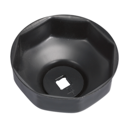 Sealey VS7006.V2-08 76mm Oil Filter Cap Wrench 8 Flutes - Fiat, Lancia, Moto Guzzi (Motorcycles)