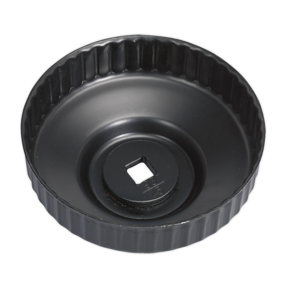 Sealey VS7006.V2-22 93mm Oil Filter Cap Wrench 45 Flutes - Audi, VW