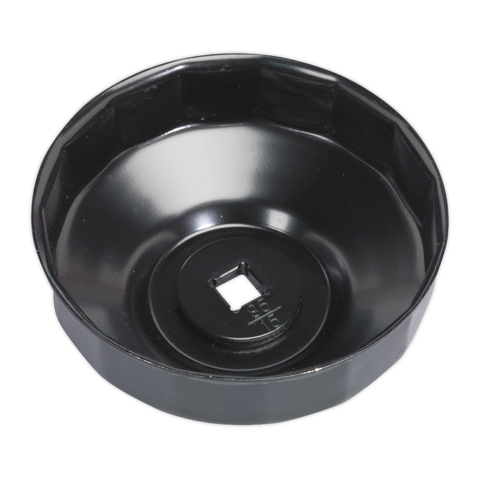 Sealey VS7006.V2-23 95mm Oil Filter Cap Wrench 15 Flutes