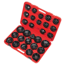 Sealey VS7006 30pc Oil Filter Cap Wrench Set