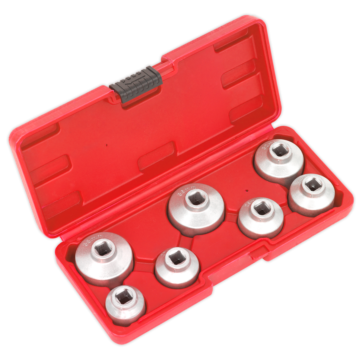 Sealey VS7008 7pc Oil Filter Cap Wrench Set
