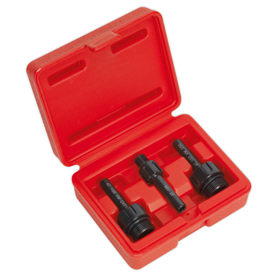 Sealey VS70090 3pc Transmission Oil Adaptor Set