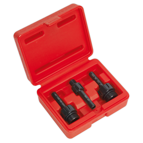 Sealey VS70090 3pc Transmission Oil Adaptor Set