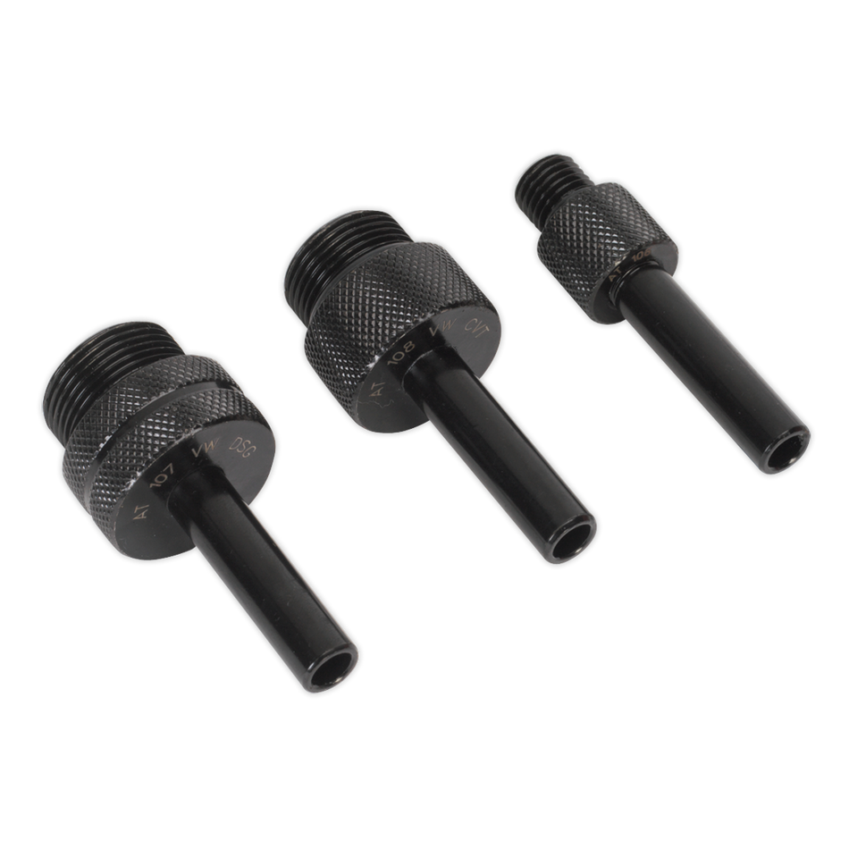 Sealey VS70090 3pc Transmission Oil Adaptor Set