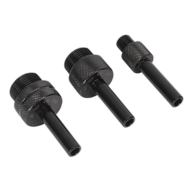 Sealey VS70090 3pc Transmission Oil Adaptor Set