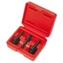 Sealey VS70090 3pc Transmission Oil Adaptor Set