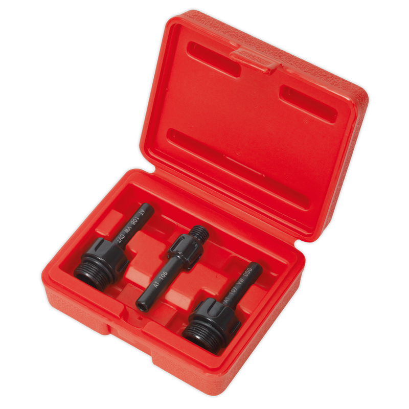 Sealey VS70090 3pc Transmission Oil Adaptor Set