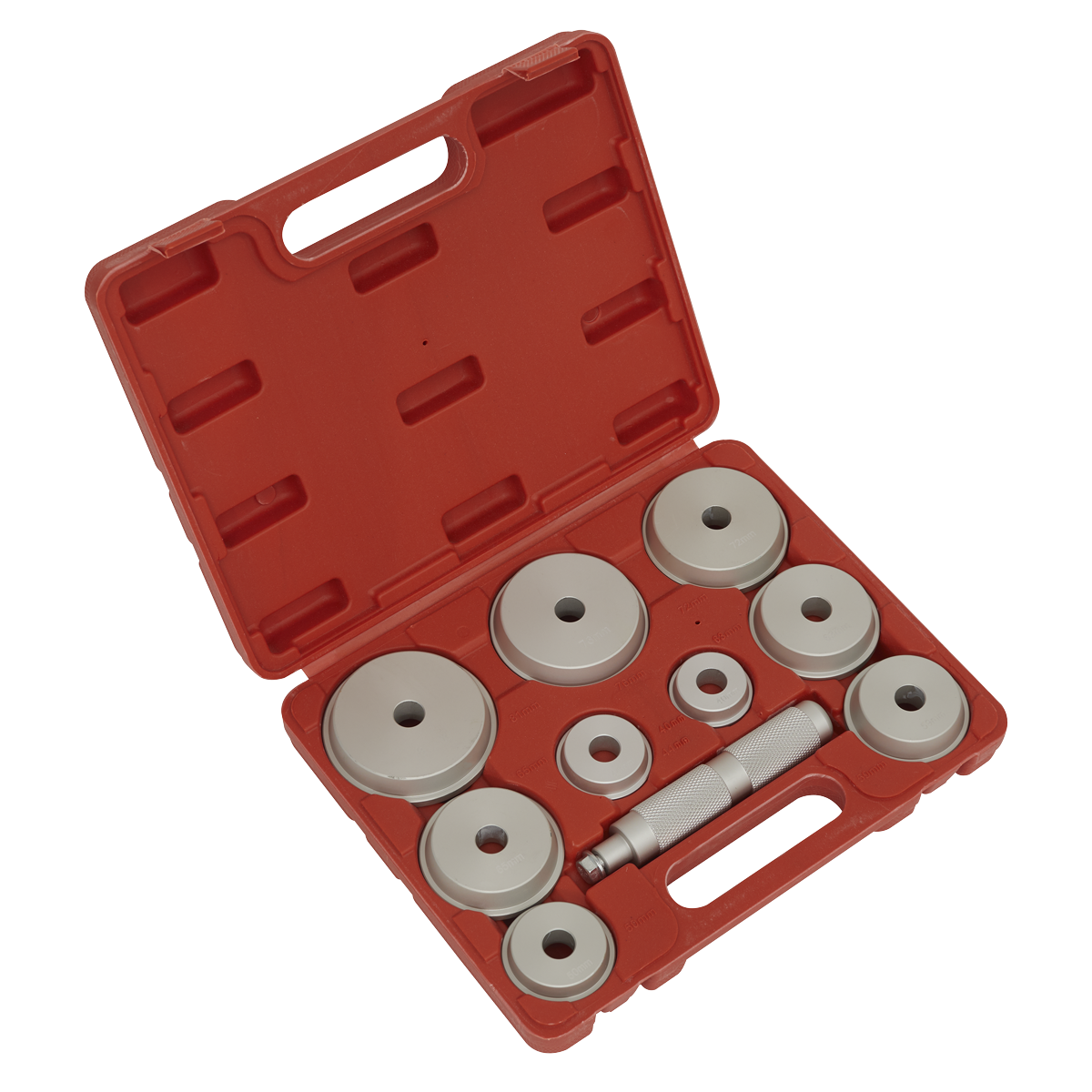 Sealey VS703 10pc Aluminium Bearing Race & Seal Driver Set