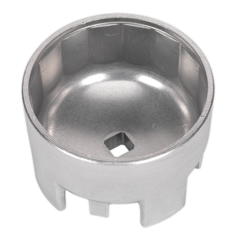 Sealey VS7114 87mm Oil Filter Cap Wrench 16 Flutes - Volvo