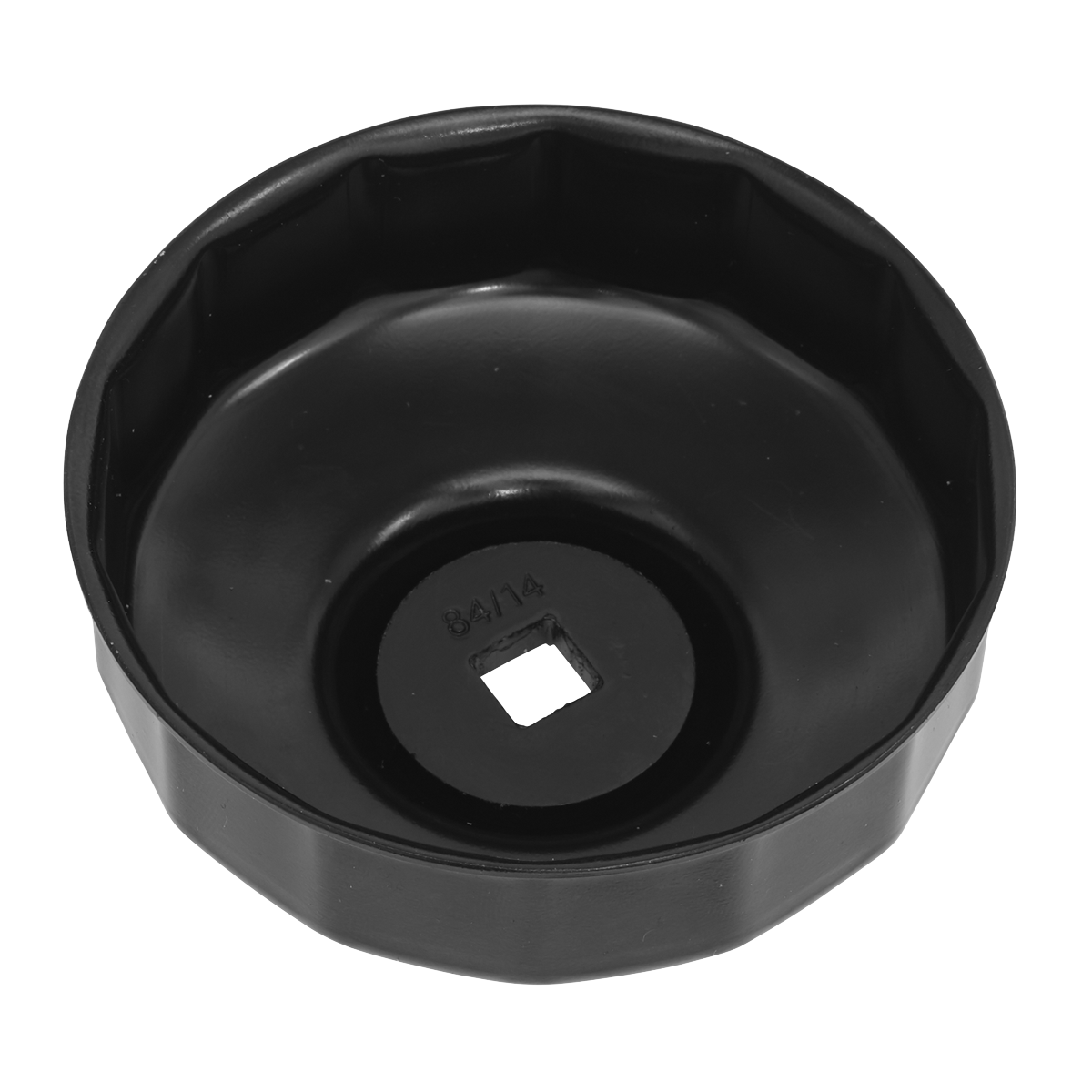 Sealey VS7117 Oil Filter Cap Wrench 84mm x 14 Flutes - Mercedes BlueTEC