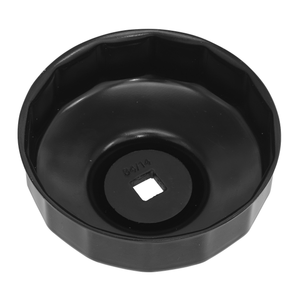 Sealey VS7117 Oil Filter Cap Wrench 84mm x 14 Flutes - Mercedes BlueTEC
