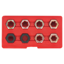 Sealey VS715 8pc CVJ Thread Chaser Set