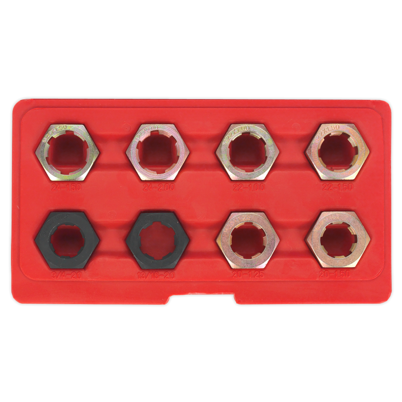 Sealey VS715 8pc CVJ Thread Chaser Set