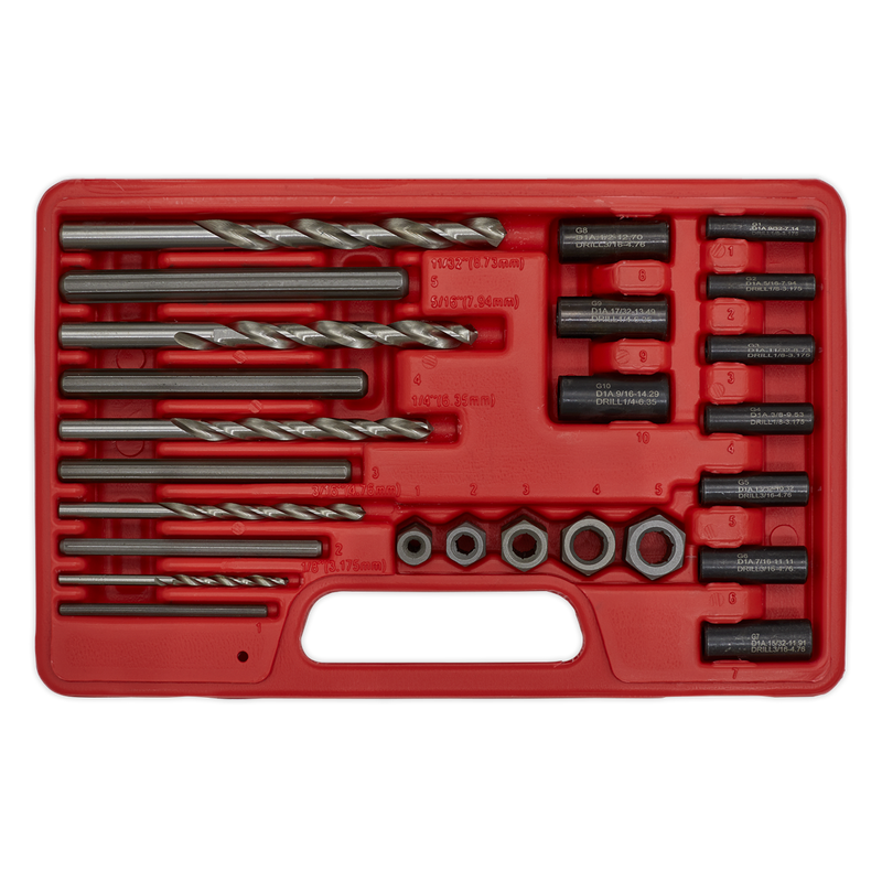 Sealey VS7233 25pc Stud Extractor Set
