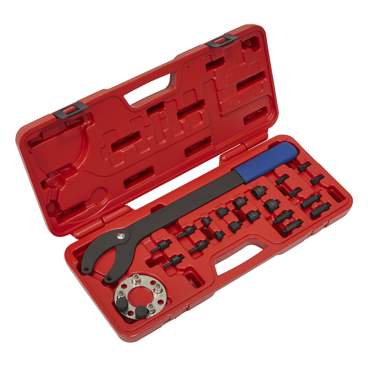 Sealey VS754 24pc Pulley Holding/Turning Set - VAG