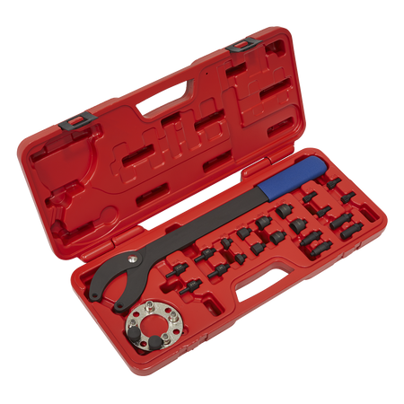 Sealey VS754 24pc Pulley Holding/Turning Set - VAG