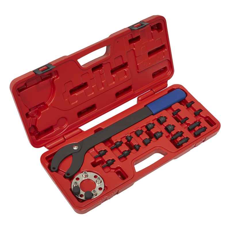 Sealey VS754 24pc Pulley Holding/Turning Set - VAG