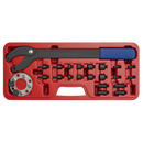 Sealey VS754 24pc Pulley Holding/Turning Set - VAG
