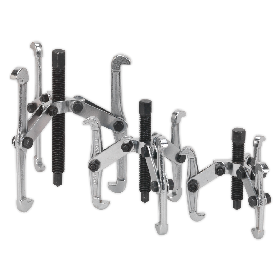 Sealey VS77 3pc Triple Leg Gear Reversible Puller Set