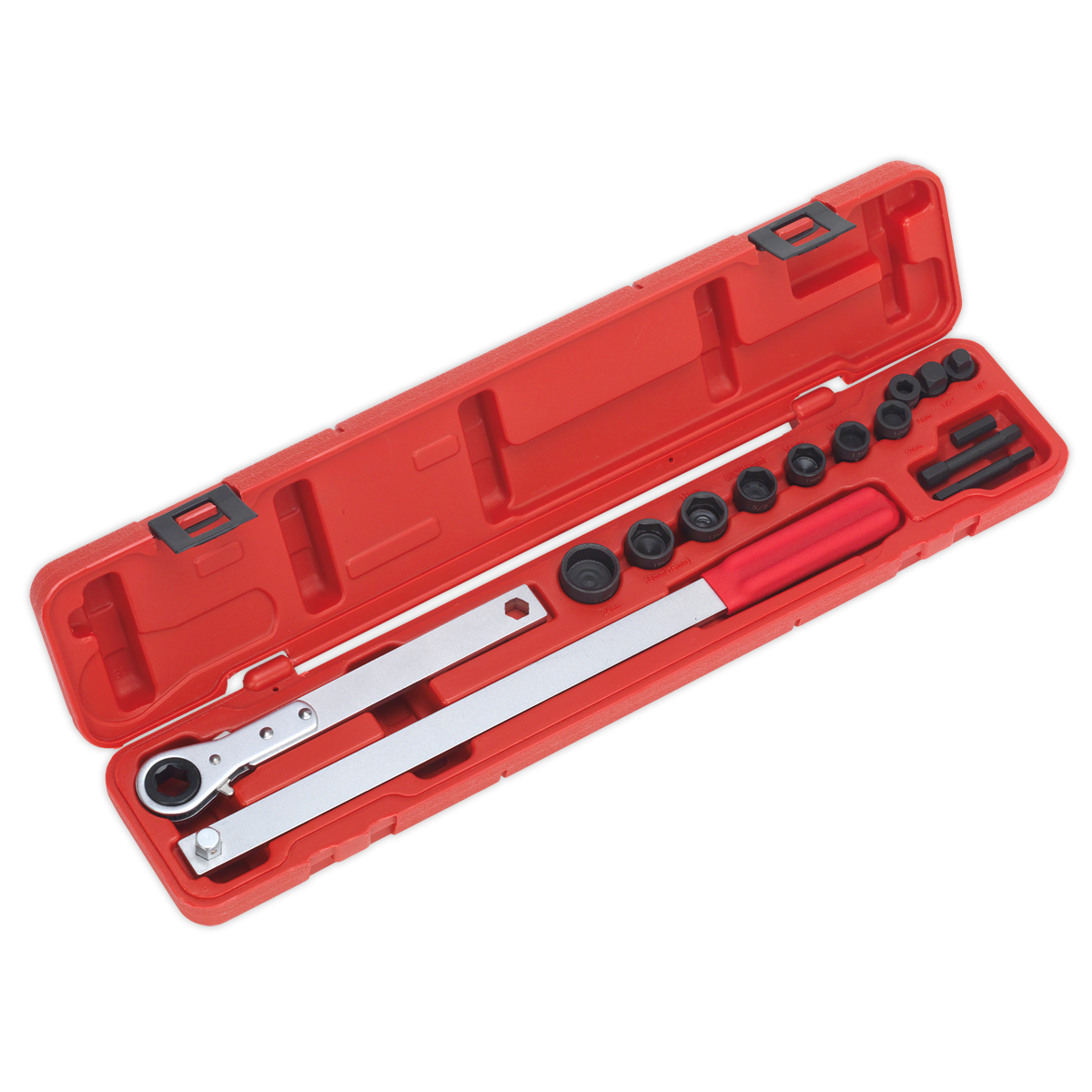 Sealey VS784 Ratchet Action Auxiliary Belt Tension Tool Kit
