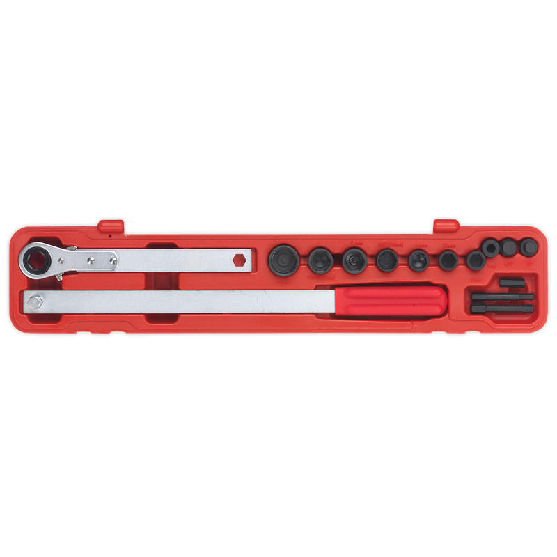 Sealey VS784 Ratchet Action Auxiliary Belt Tension Tool Kit