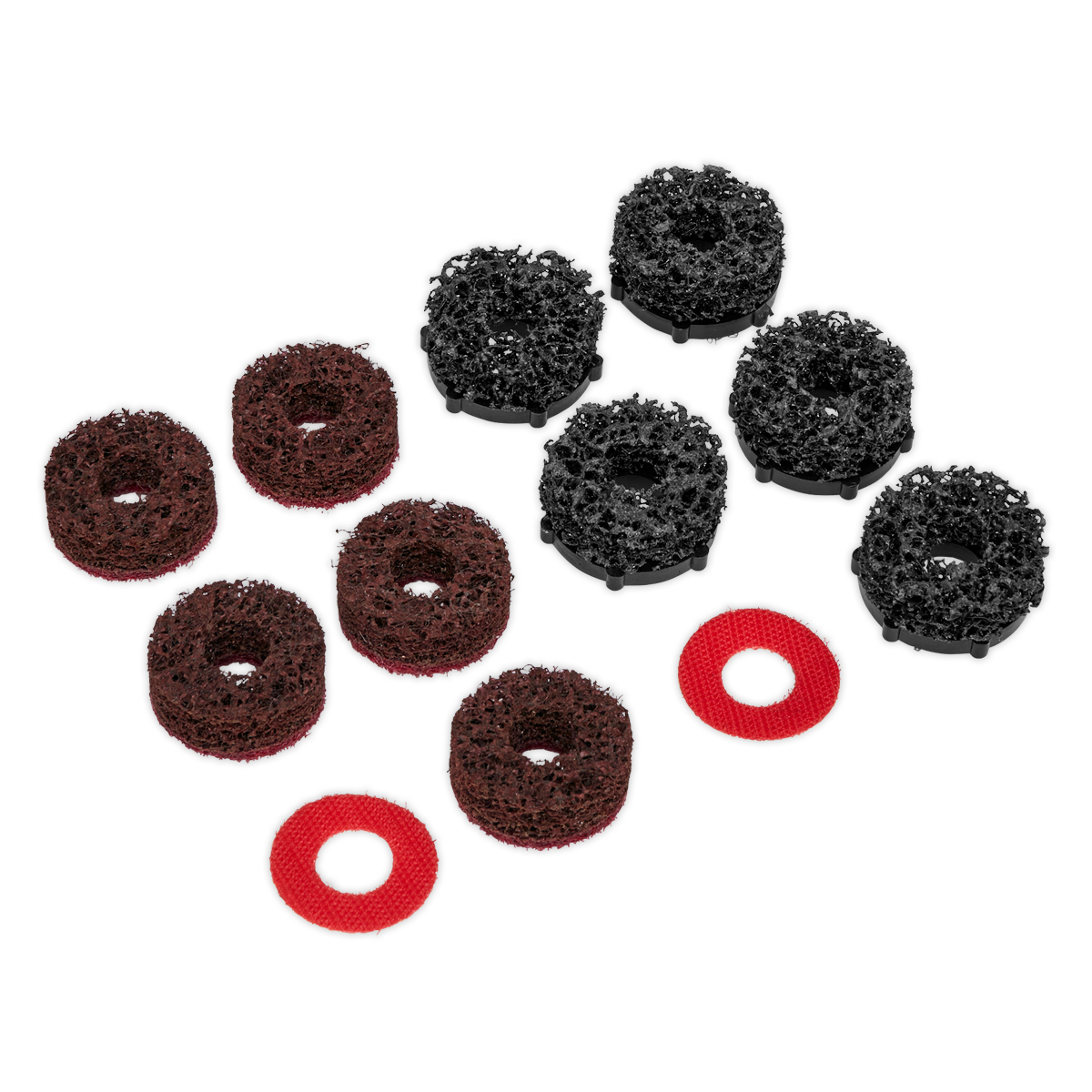 Sealey VS8002A Stud Hub Cleaner Pads for VS8002 Pack of 12