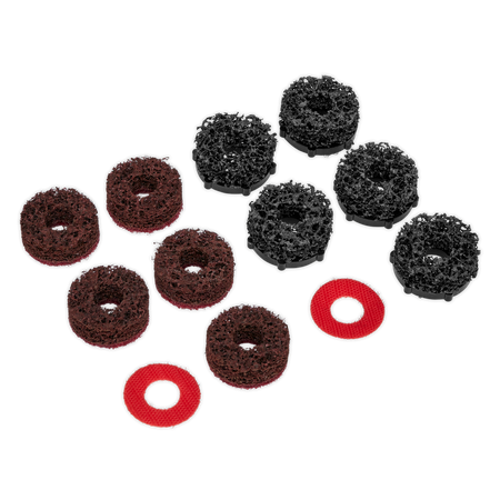 Sealey VS8002A Stud Hub Cleaner Pads for VS8002 Pack of 12