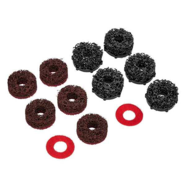 Sealey VS8002A Stud Hub Cleaner Pads for VS8002 Pack of 12
