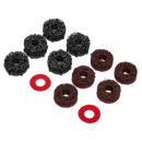 Sealey VS8002A Stud Hub Cleaner Pads for VS8002 Pack of 12