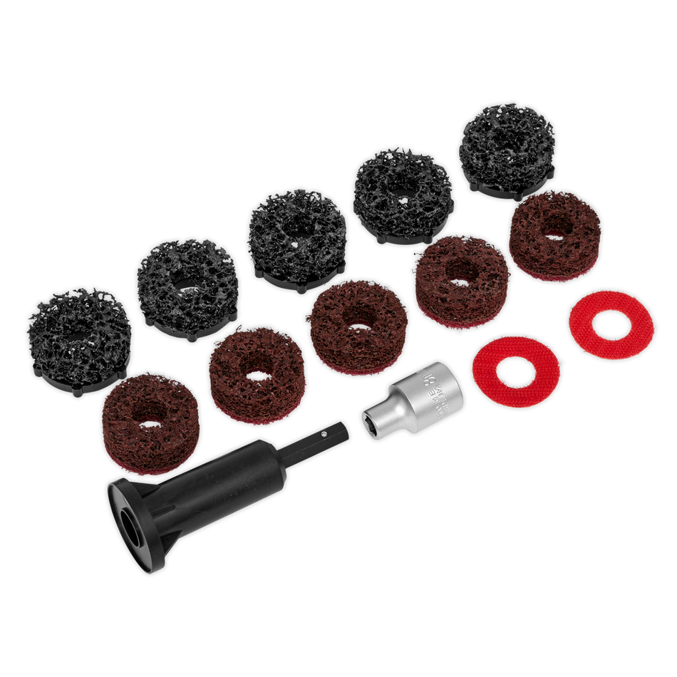 Sealey VS8002 14pc Stud Hub Cleaner