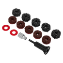 Sealey VS8002 14pc Stud Hub Cleaner