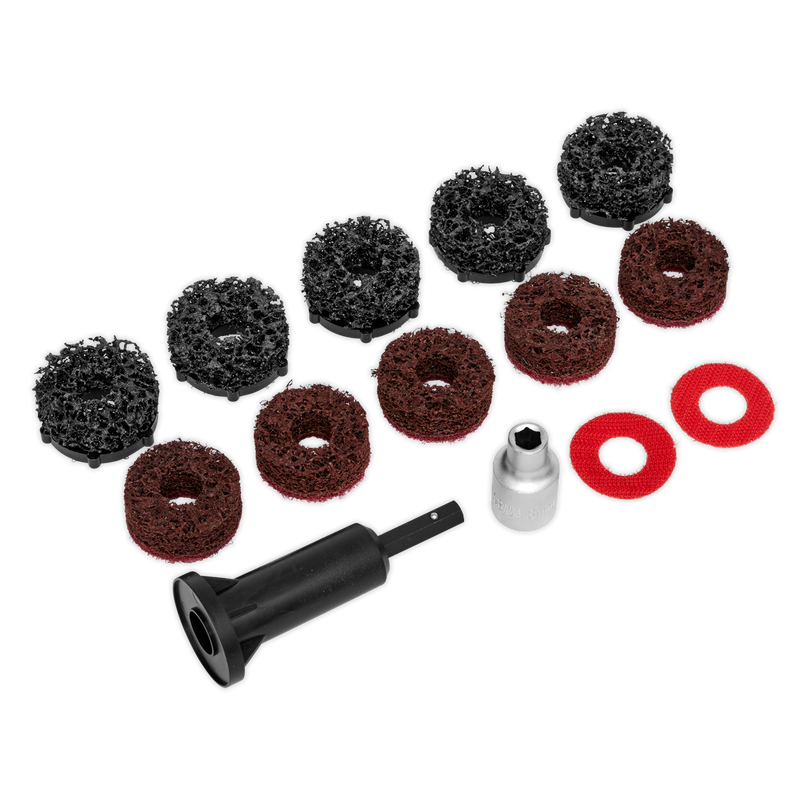 Sealey VS8002 14pc Stud Hub Cleaner