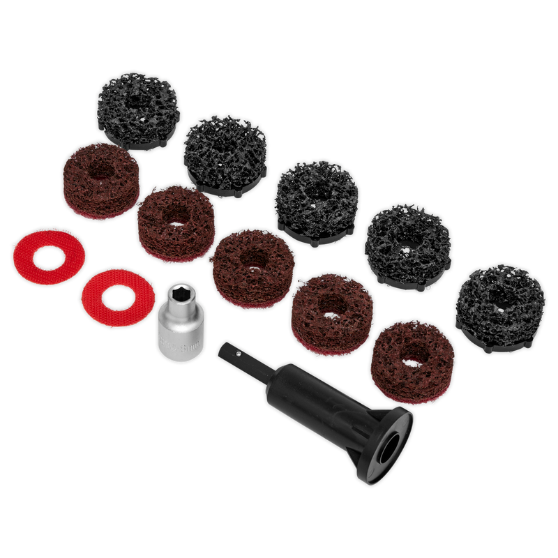 Sealey VS8002 14pc Stud Hub Cleaner