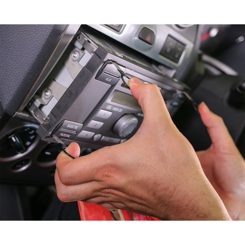 Sealey VS8041 18pc Radio Release Tool Set