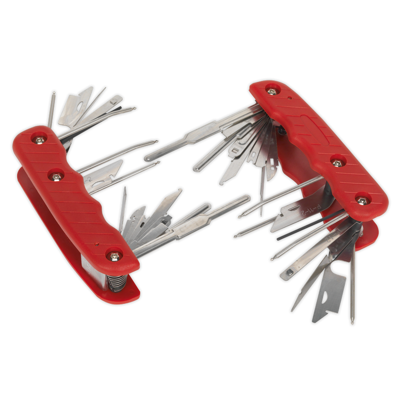 Sealey VS8048 36-Function Radio Release Key Set
