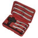 Sealey VS83 8pc Fast Action Twin/Triple Leg Reversible Puller Set - 150 & 220mm