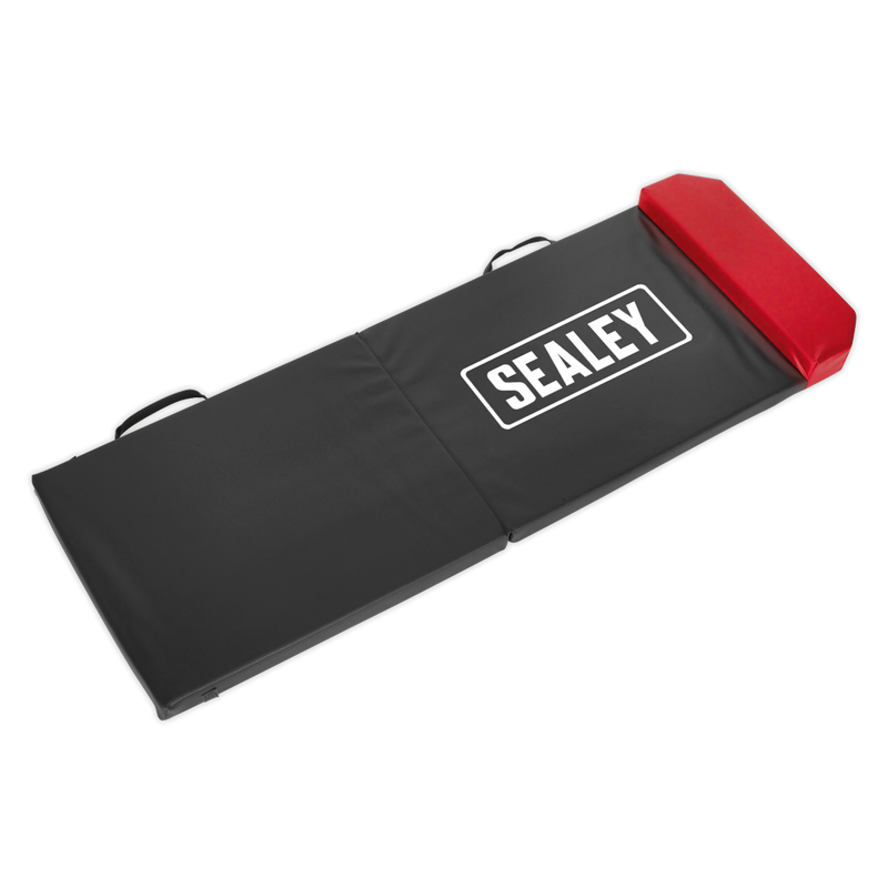 Sealey VS860 Folding Mechanic's Mat with Headrest