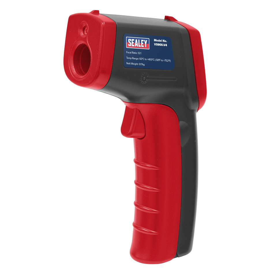 Sealey VS900 Infrared Laser Digital Thermometer 12:1