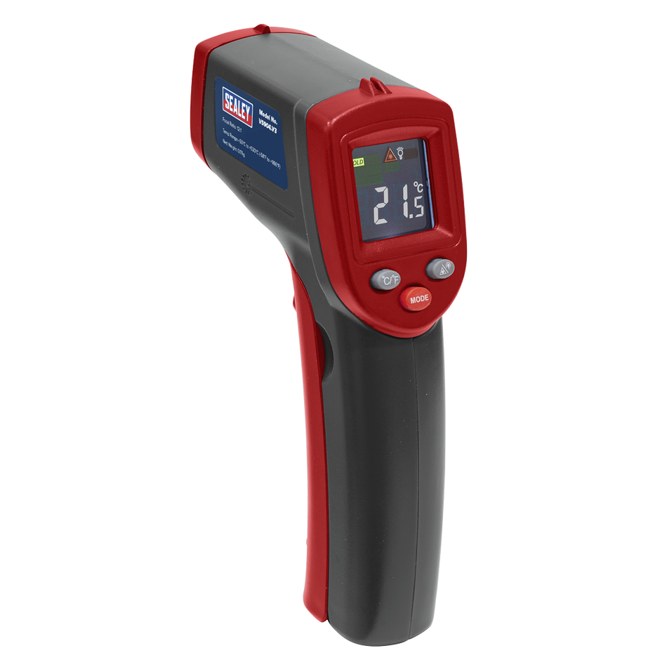 Sealey VS904 Infrared Laser Digital Thermometer 12:1